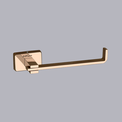 Arquin Stainless Steel Rose Gold Toilet Paper Holder for Bathroom (17X5.2X4.3 CM)