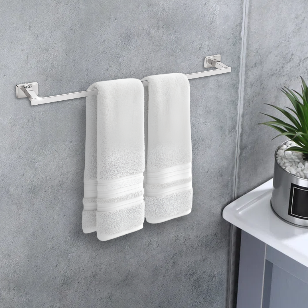 Stainless Steel Chrome Towel Rod for Bathroom (61X7.2X3.6 CM)