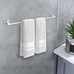 Arquin Stainless Steel Chrome Towel Rod for Bathroom (61X7.2X3.6 CM)