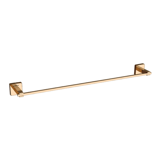 Arquin Stainless Steel Rose Gold Towel Rod/Stand for Bathroom (61X7X4.6 CM)