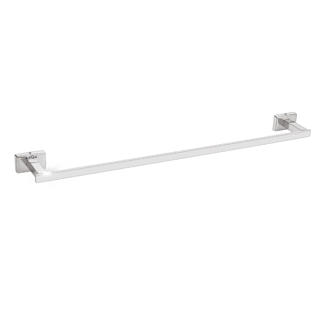 Arquin Stainless Steel Chrome Towel Rod for Bathroom (61X7.2X3.6 CM)