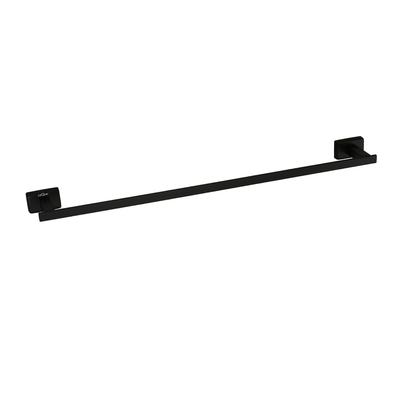 Stainless Steel Black Matt Towel Rod/Hanger for Bathroom (61X7.2X3.6 CM)