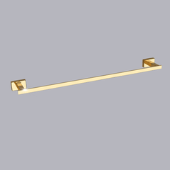 Arquin Stainless Steel Gold Towel Rod/Stand for Bathroom (61X7.2X3.6 CM)