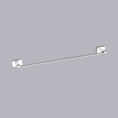 Arquin Stainless Steel Chrome Towel Rod Hanger for Bathroom (61X6X4 CM)