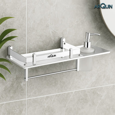 3 in 1 Bathroom Shelf Stainless Steel