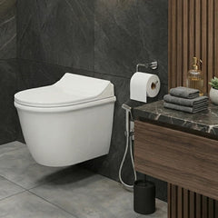 Platinum Ceramic Wall Hung Western Commade (NIKE-Rimless)