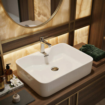 Ceramic Glossy Rectangular Countertop DUCK