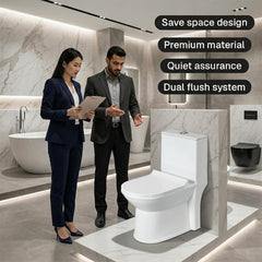 One Piece Ceramic Toilet Commode(LEXUS-Rimless)