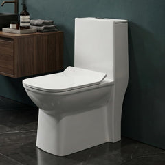 One Piece Ceramic Toilet Commode (ORCHID-Rimless)