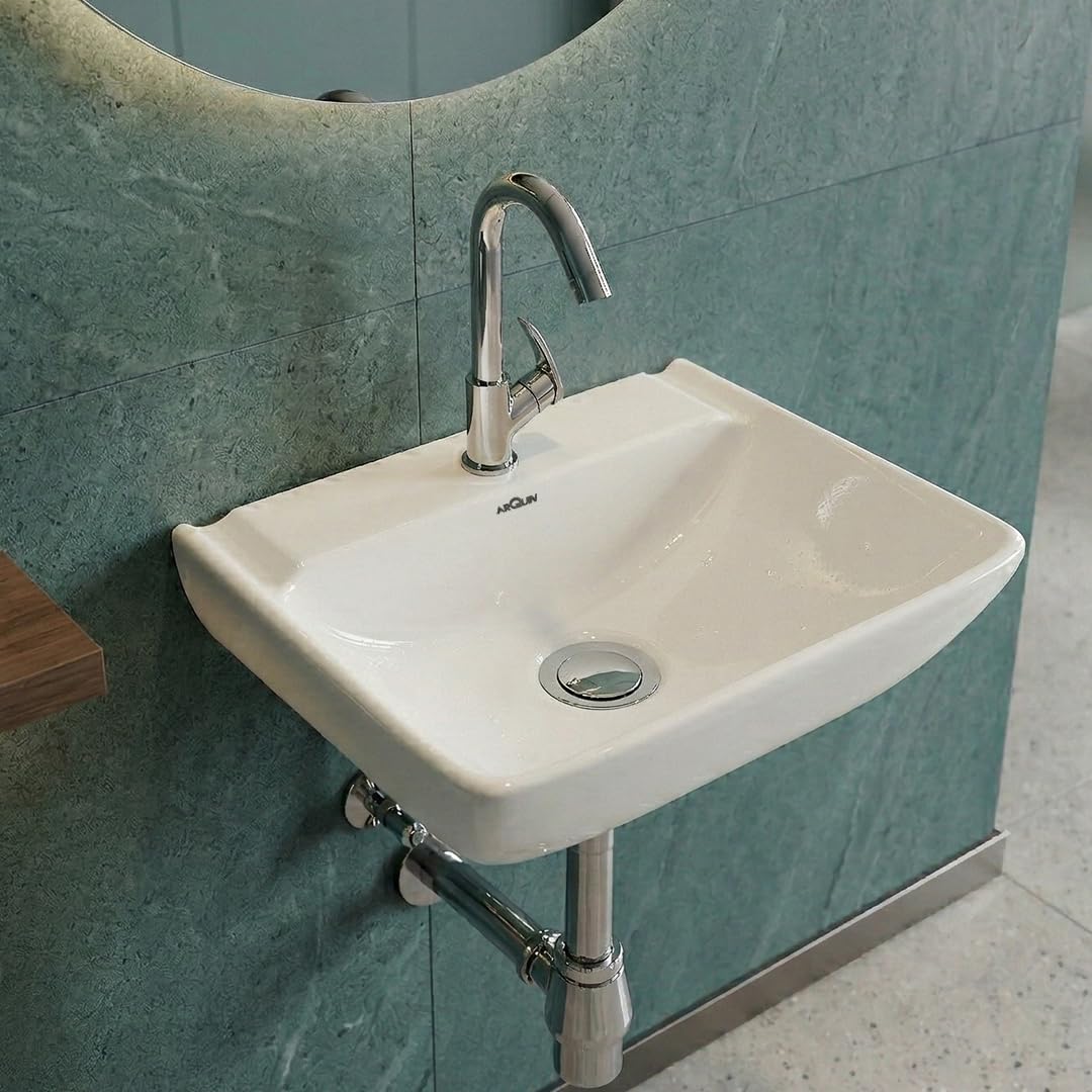 Platinum Ceramic Wall Hung Washbasin PLANO