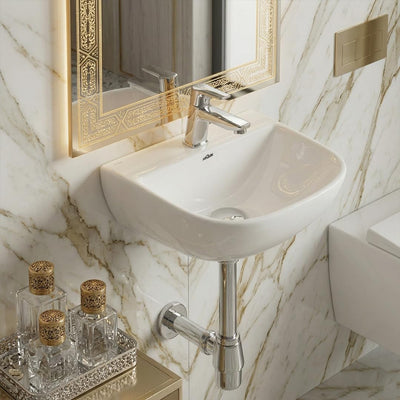 Platinum Ceramic Wall Hung Washbasin PEARL